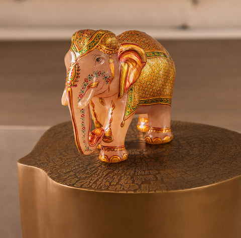 Rose quartz Elephant