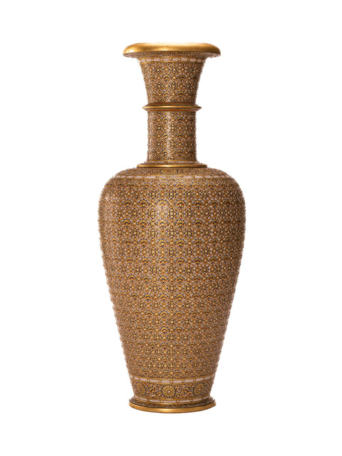 Gold Marble Vase