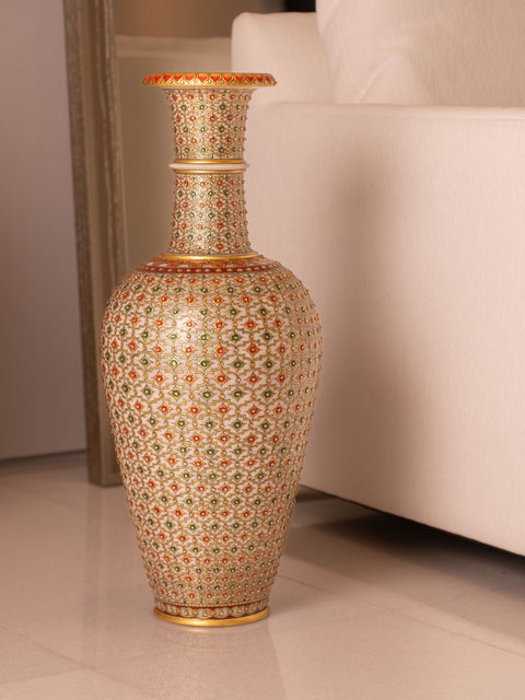 Crown Marble Vase